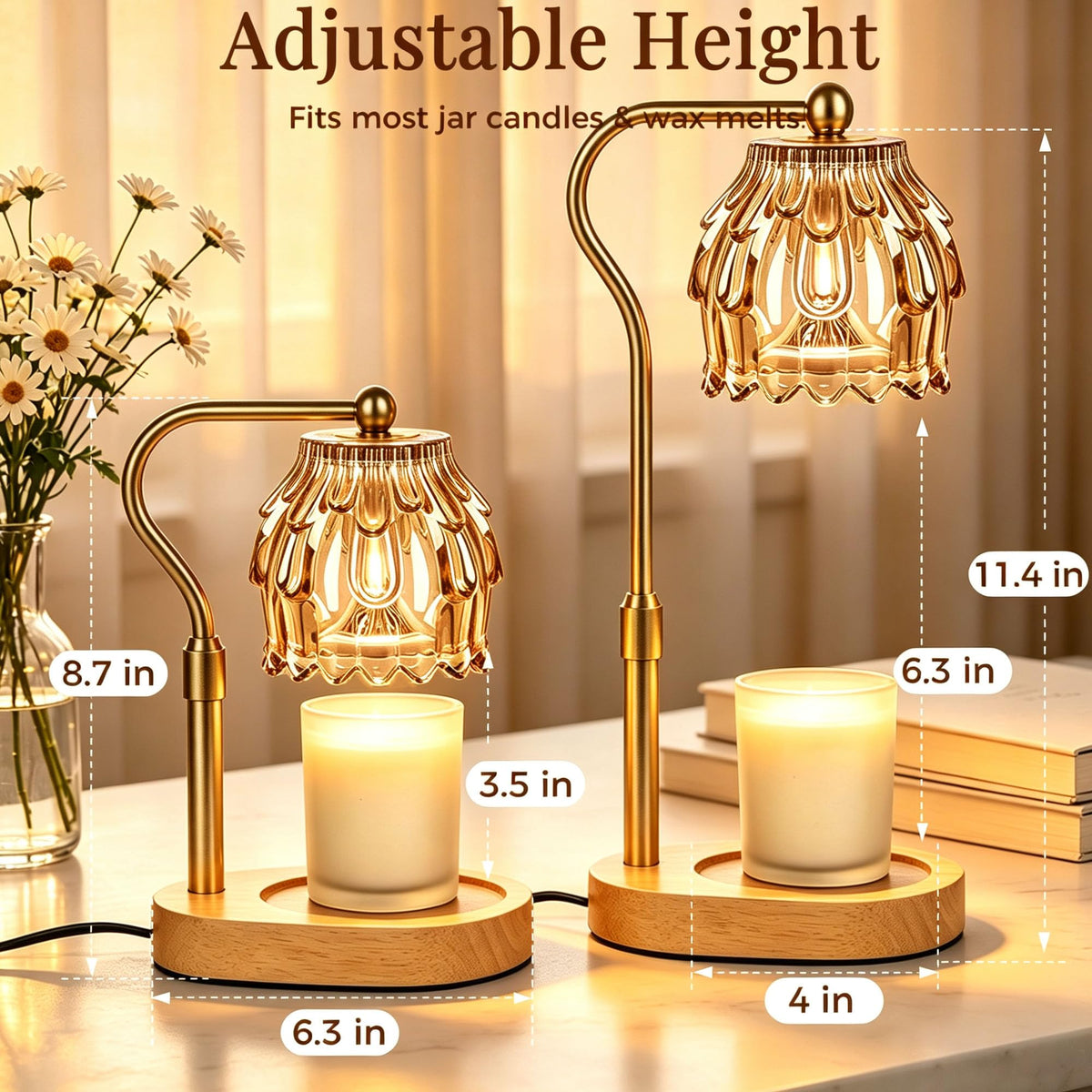 Candle Warmer Lamp with Timer O589