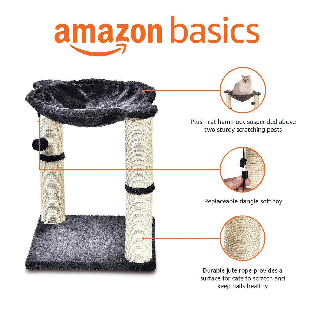 Cat Condo Tower with Hammock Bed and Scratching Posts U100