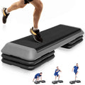 43 Inch Adjustable Aerobic Step Platform with 4 Risers J77149