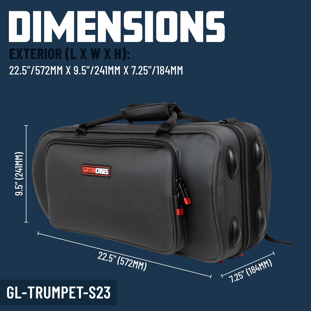 Lightweight Polyfoam Case for Bb Trumpet O525