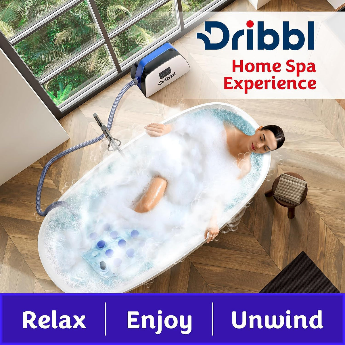 Electric Bubble Massage Bathtub Mat X513