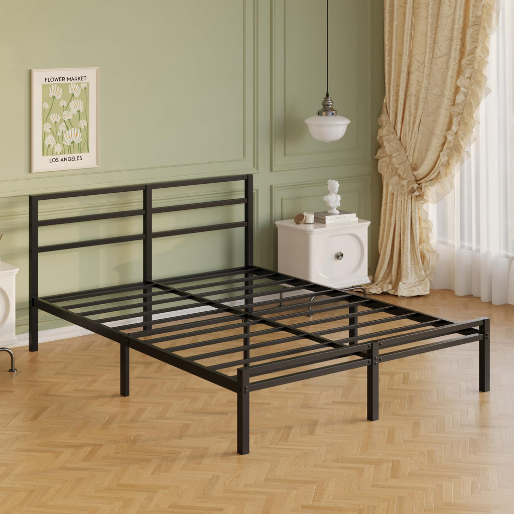 12 Inch Full Size Bed Frame with Headboard and Footboard R593449