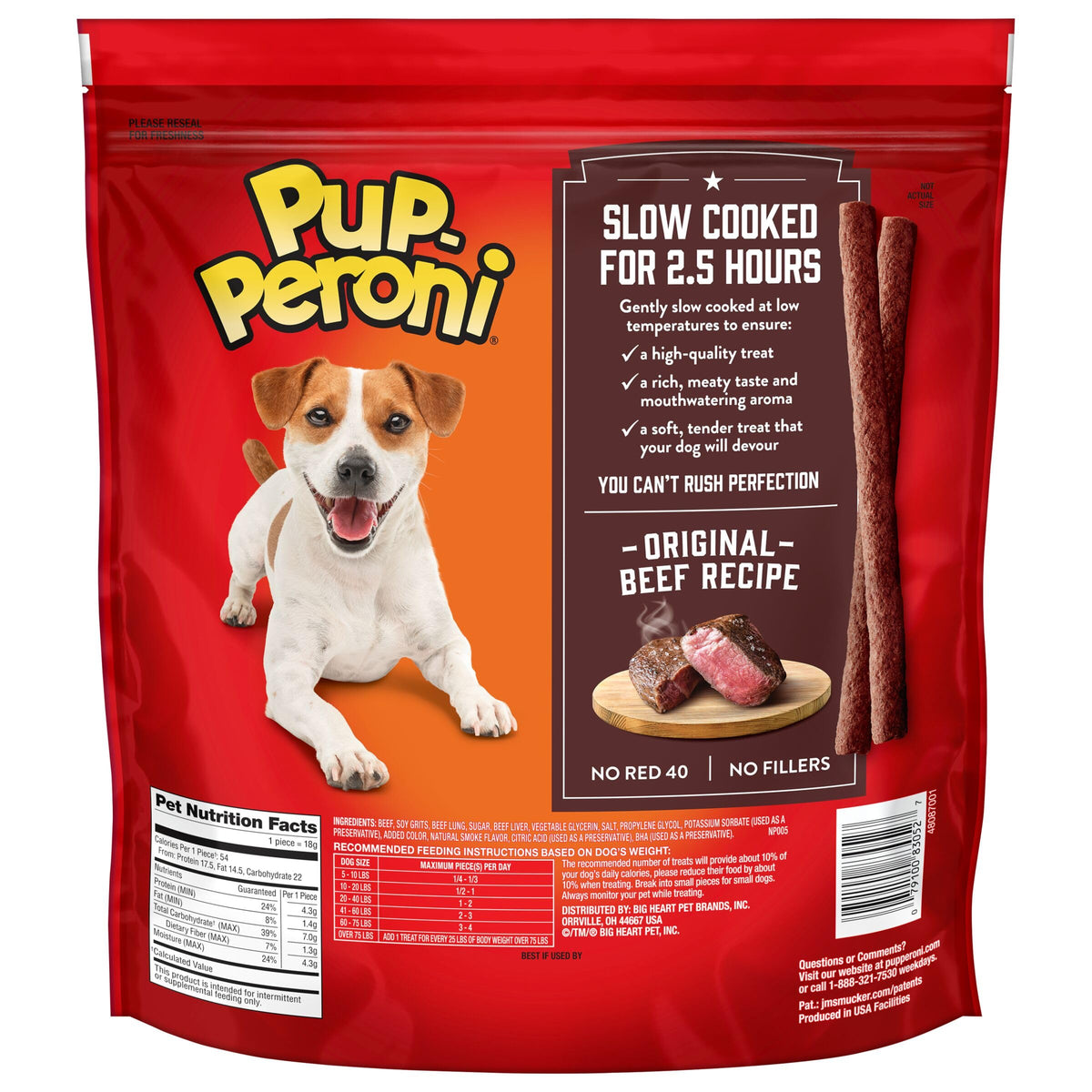 Original Beef Recipe Dog Treats 38 Oz. Bag O490844