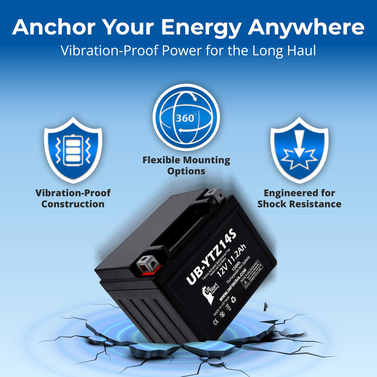 12V 11.2Ah Battery S409206