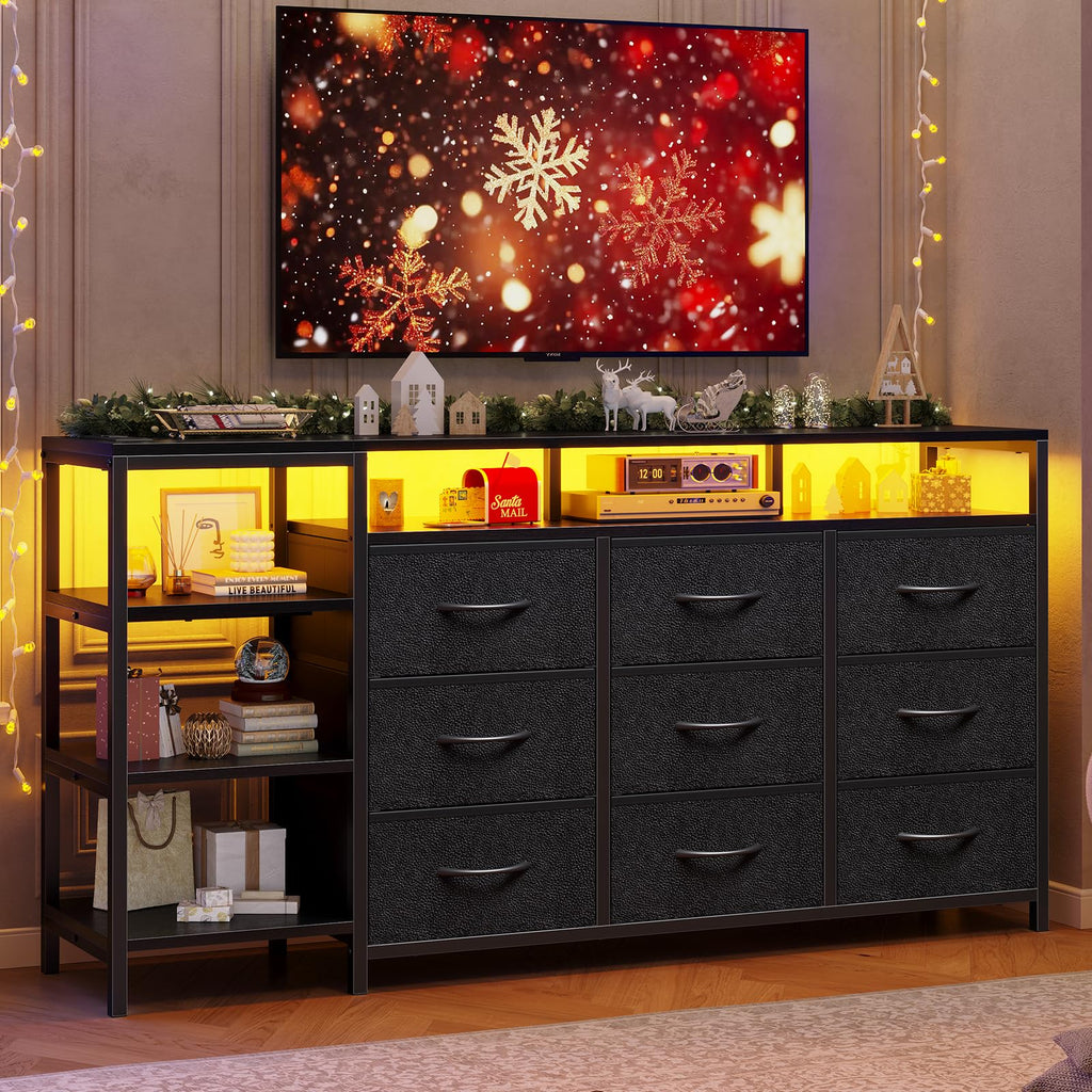 Black TV Stand Y659574