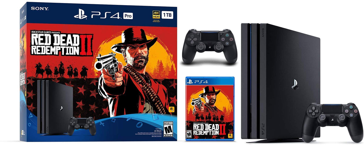 Playstation 4 Pro 1TB SSD Console with DualShock-4 Wireless Controller T63231