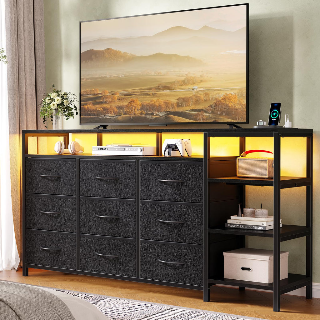 Black TV Stand Y659574