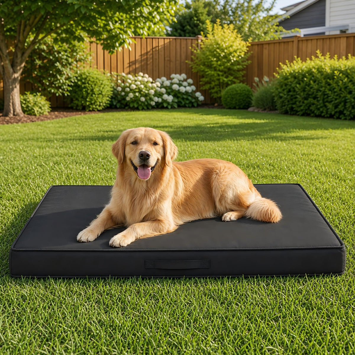 Waterproof Extra Large Outdoor Dog Bed 44x32x3.5 Inch G335044