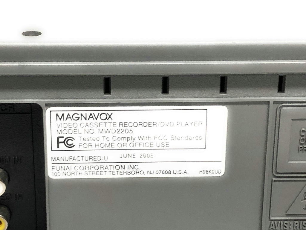 DVD/VCR Combination Player O92993
