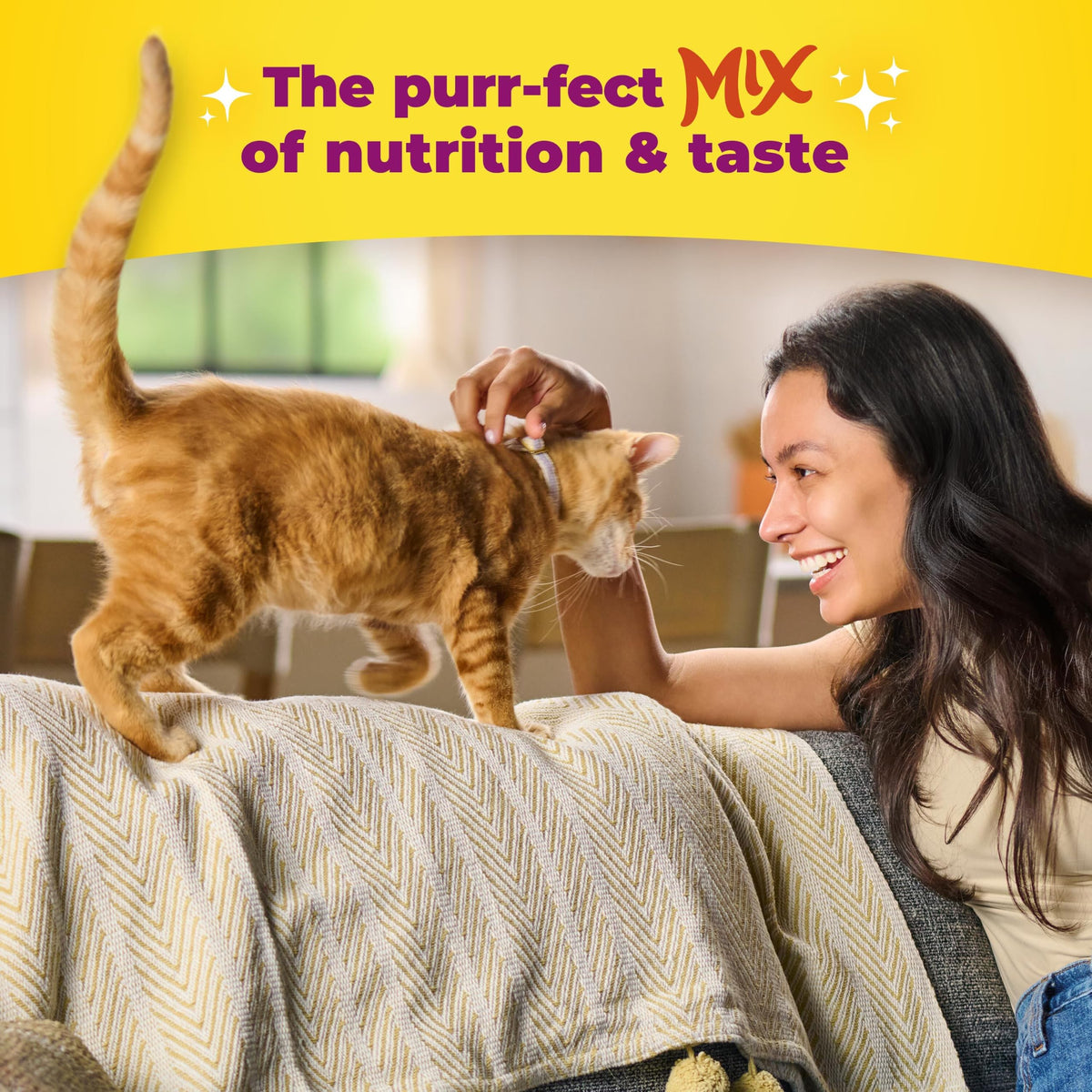 Dry Cat Food for Kittens, 4 Bags D778