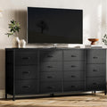 63 Inch Dresser with 14 Fabric Drawers T698803